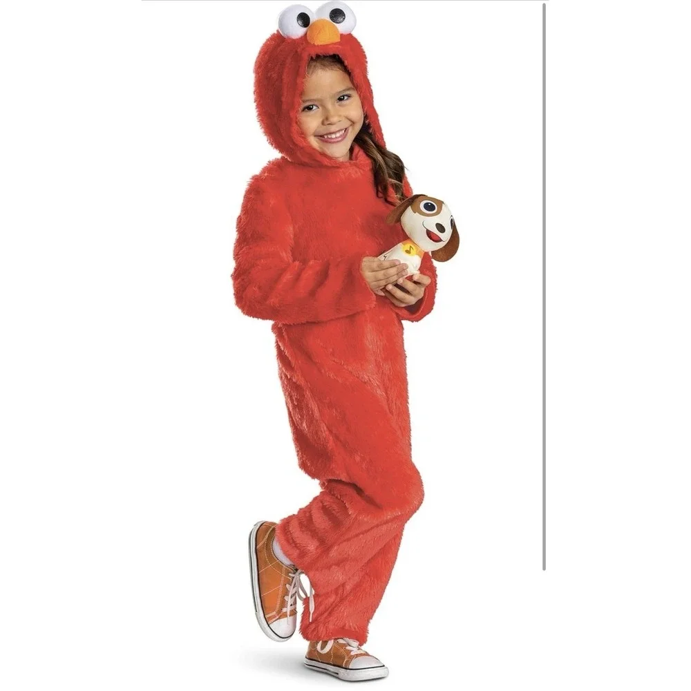 Sesame Street Elmo w/ Tango Classic Toddler Costume Size M 3T-4T NEW